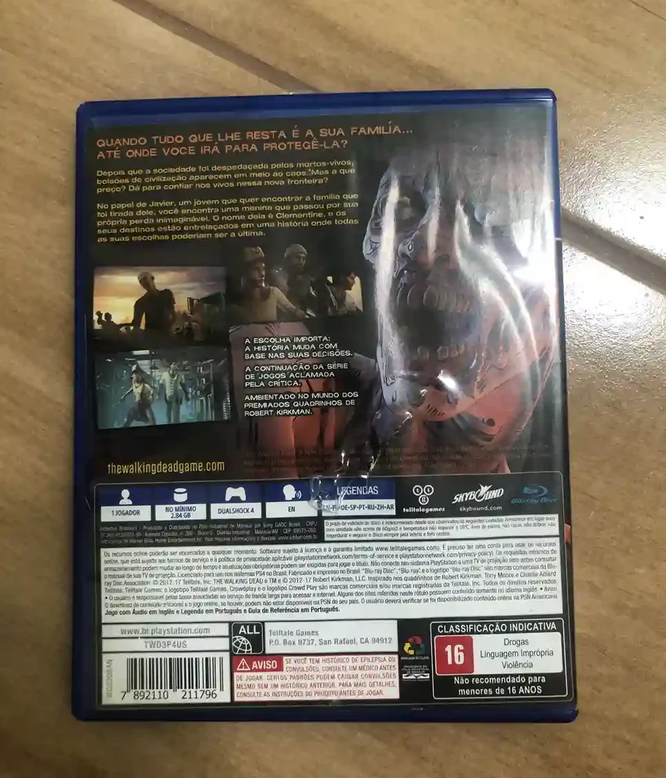 B9/17THIAGOOV/ THE WALKING DEAD PS4 💀 33,00 SEGUIDOS DE 7,00