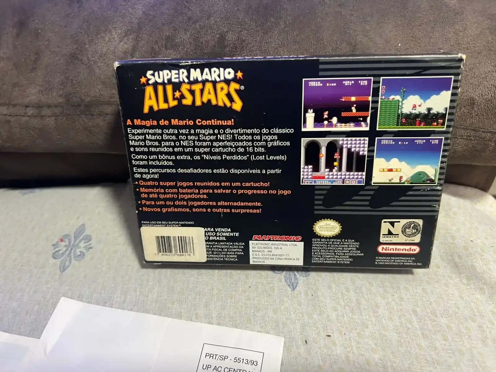 CB/ R_Black /100% ORIGINAL MARIO ALL NA CAIXA😲497,00 SEGUIDOS DE 23,00