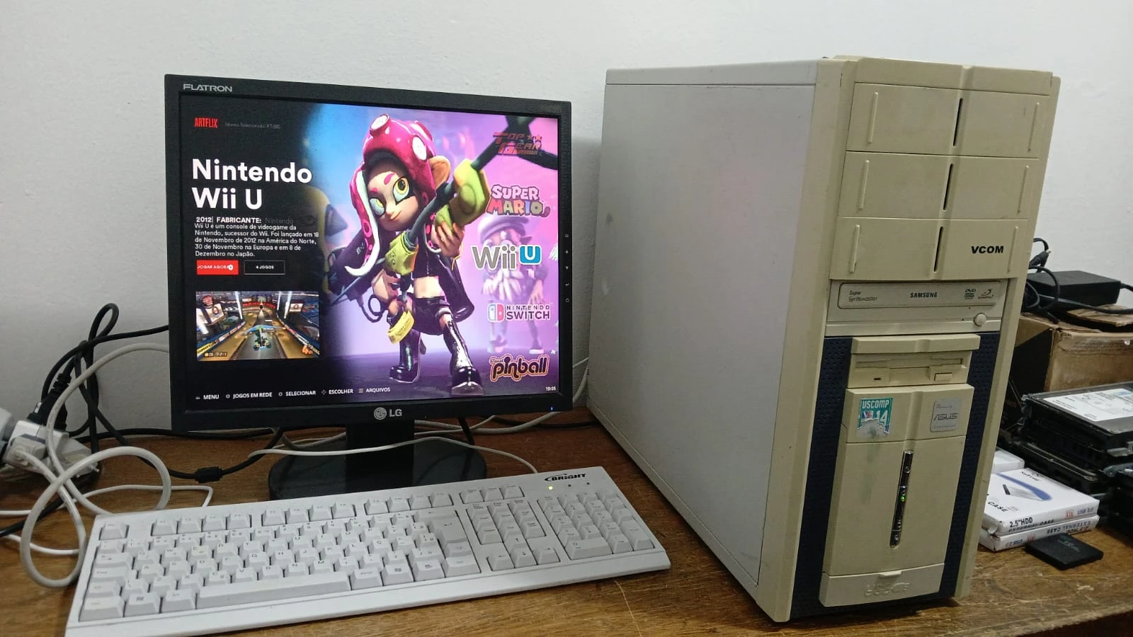 CL/ Pinguim /PC COM BATOCERA /😱🥳119,00 SEGUIDOS 18,00😲