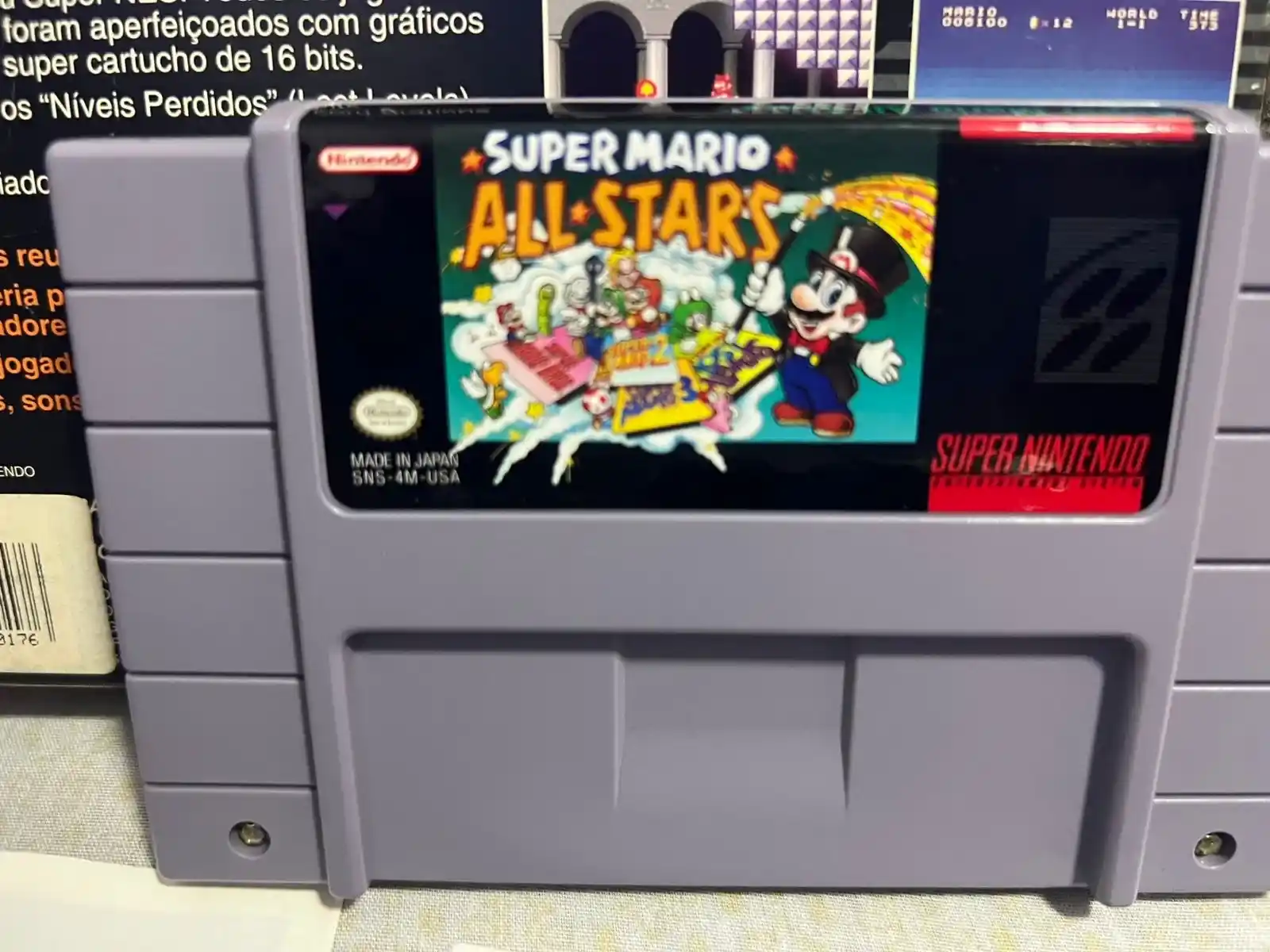 CB/ R_Black /100% ORIGINAL MARIO ALL NA CAIXA😲497,00 SEGUIDOS DE 23,00