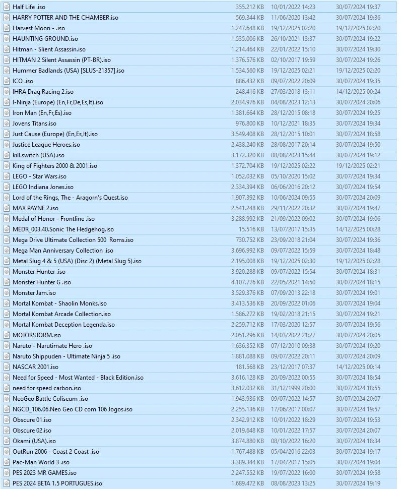CL/ Lucas88 /3 HDS 500GB LOTADO JOGOS PS2  /😱🥳89,00 SEGUIDOS 18,00😲