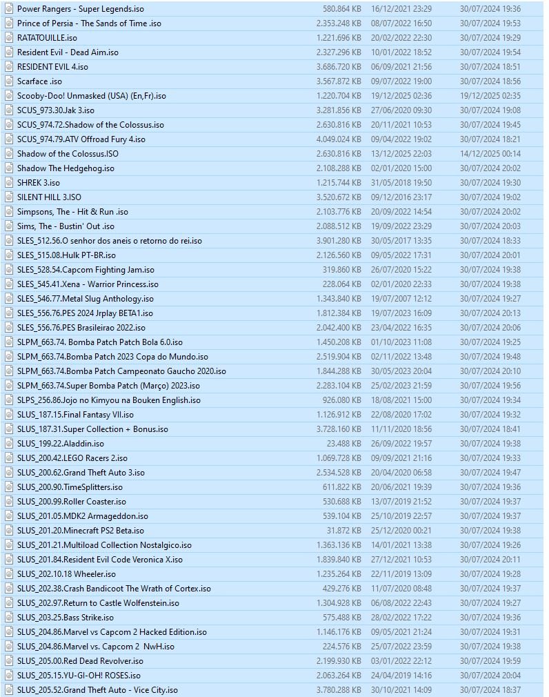 CL/ Cleber augusto santos avelino /HD EXTERNO 2TB LOTADO JOGOS PS2  /😱🥳79,00 SEGUIDOS 18,00😲