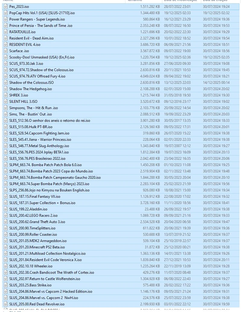 CL/ Lucas88 /3 HDS 500GB LOTADO JOGOS PS2  /😱🥳89,00 SEGUIDOS 18,00😲