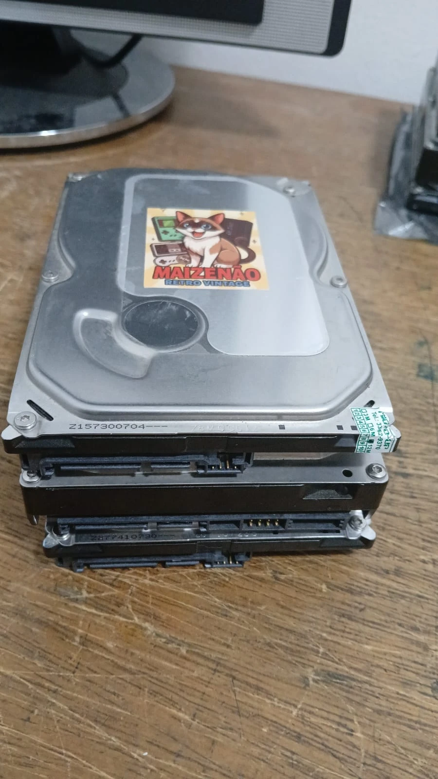 CL/ Lucas88 /3 HDS 500GB LOTADO JOGOS PS2  /😱🥳89,00 SEGUIDOS 18,00😲