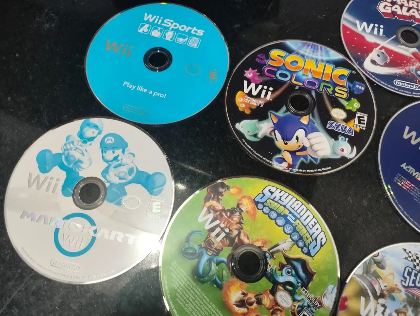 WA/ G***le /LOTE ORIGINAIS JOGOS WII😍79,00 SEGUIDOS DE 9,00
