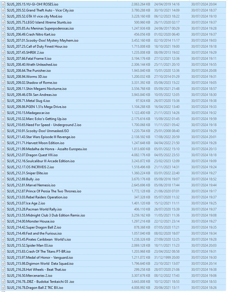 CL/ Lucas88 /3 HDS 500GB LOTADO JOGOS PS2  /😱🥳89,00 SEGUIDOS 18,00😲