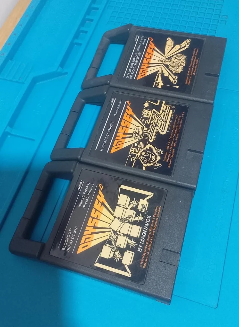 L7/ kevogames /LOTE JOGOS ORIGINAIS ODISSEY😯97,00 SEGUIDOS DE 17,00