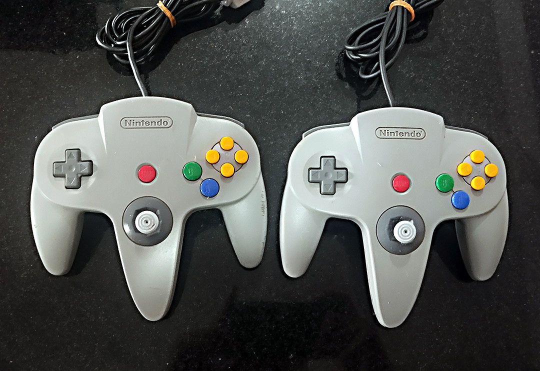 SA/ Doidao66 /ORIGINAL! PAR CONTROLE N64 ✅ 73,00 SEGUIDOS DE 10,00