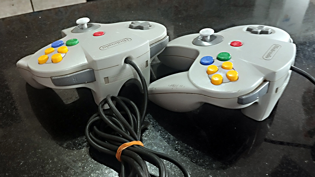SA/ Doidao66 /ORIGINAL! PAR CONTROLE N64 ✅ 73,00 SEGUIDOS DE 10,00