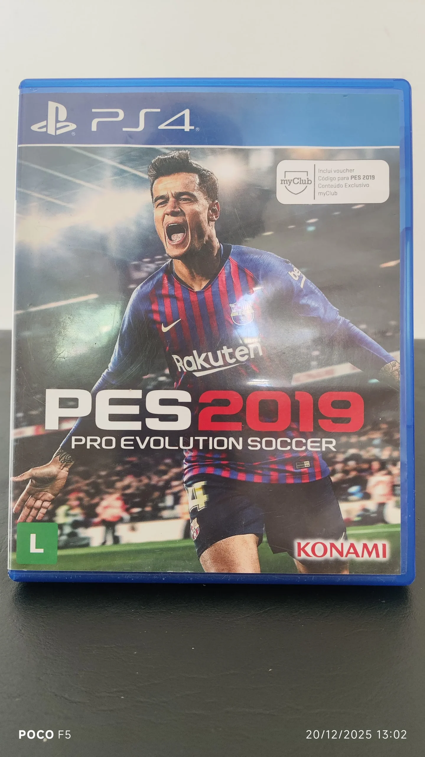 KF/ PES 2019 ORIGINAL 39,00 SEGUIDOS DE 6,00