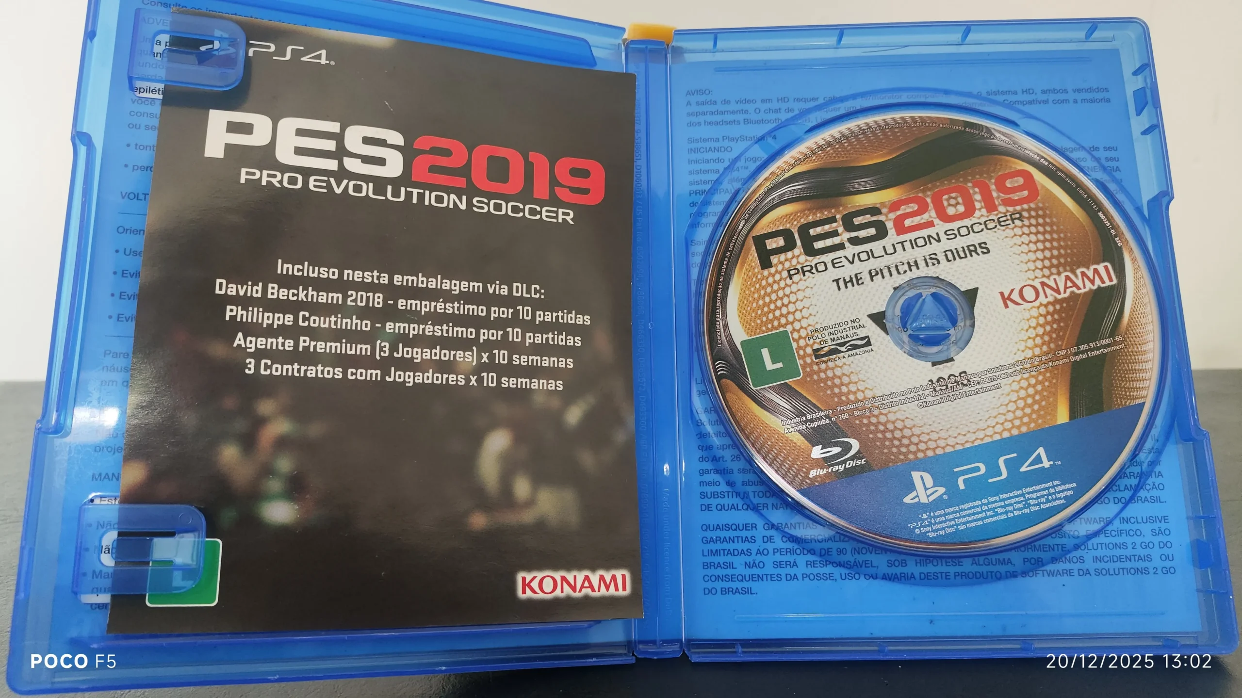 KF/ PES 2019 ORIGINAL 39,00 SEGUIDOS DE 6,00