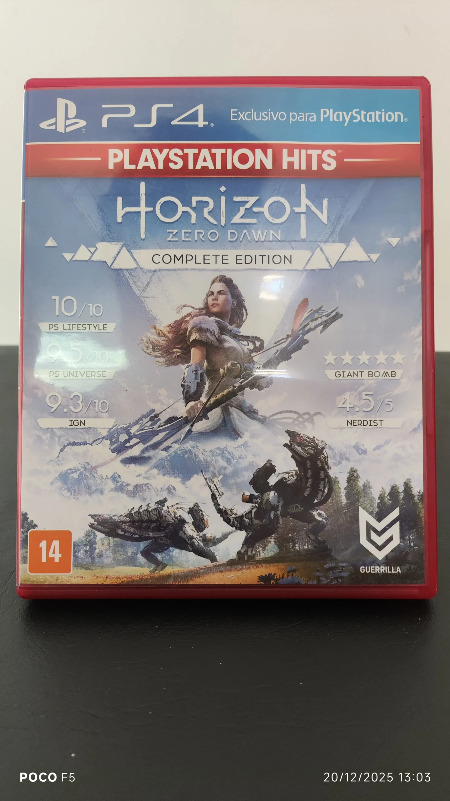 KF/ 17thiagoov /HORIZON ZERO DAWN ORIGINAL 59,00 SEGUIDOS DE 6,00