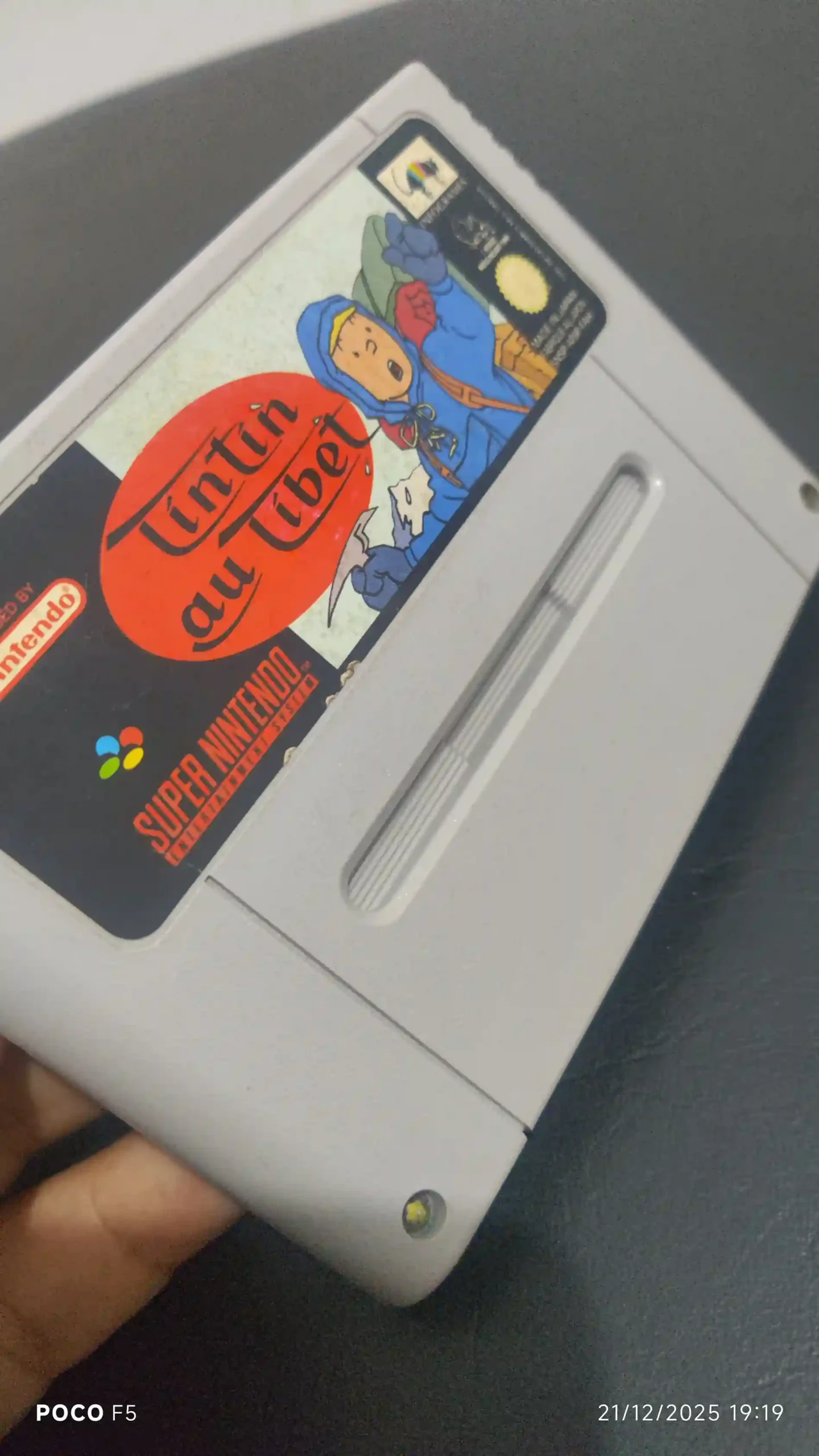 KF/ 17thiagoov /TINTIN ORIGINAL SNES 89,00 SEGUIDOS DE 12,00