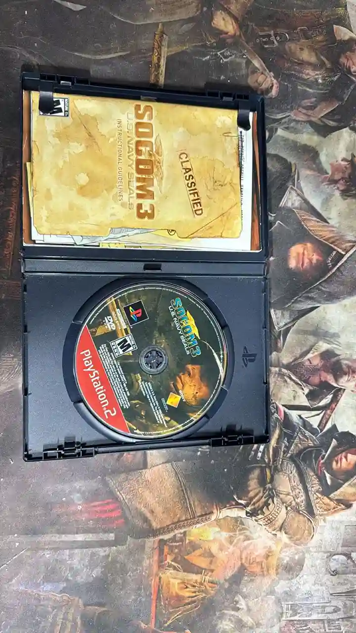 RL/ Tiago Castilhos /JOGO SOCOM 3 ORIGINAL PS2 21,00 SEGUIDOS DE 7,00