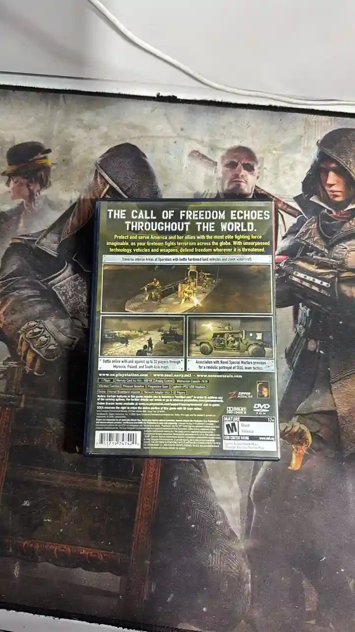 RL/ Tiago Castilhos /JOGO SOCOM 3 ORIGINAL PS2 21,00 SEGUIDOS DE 7,00