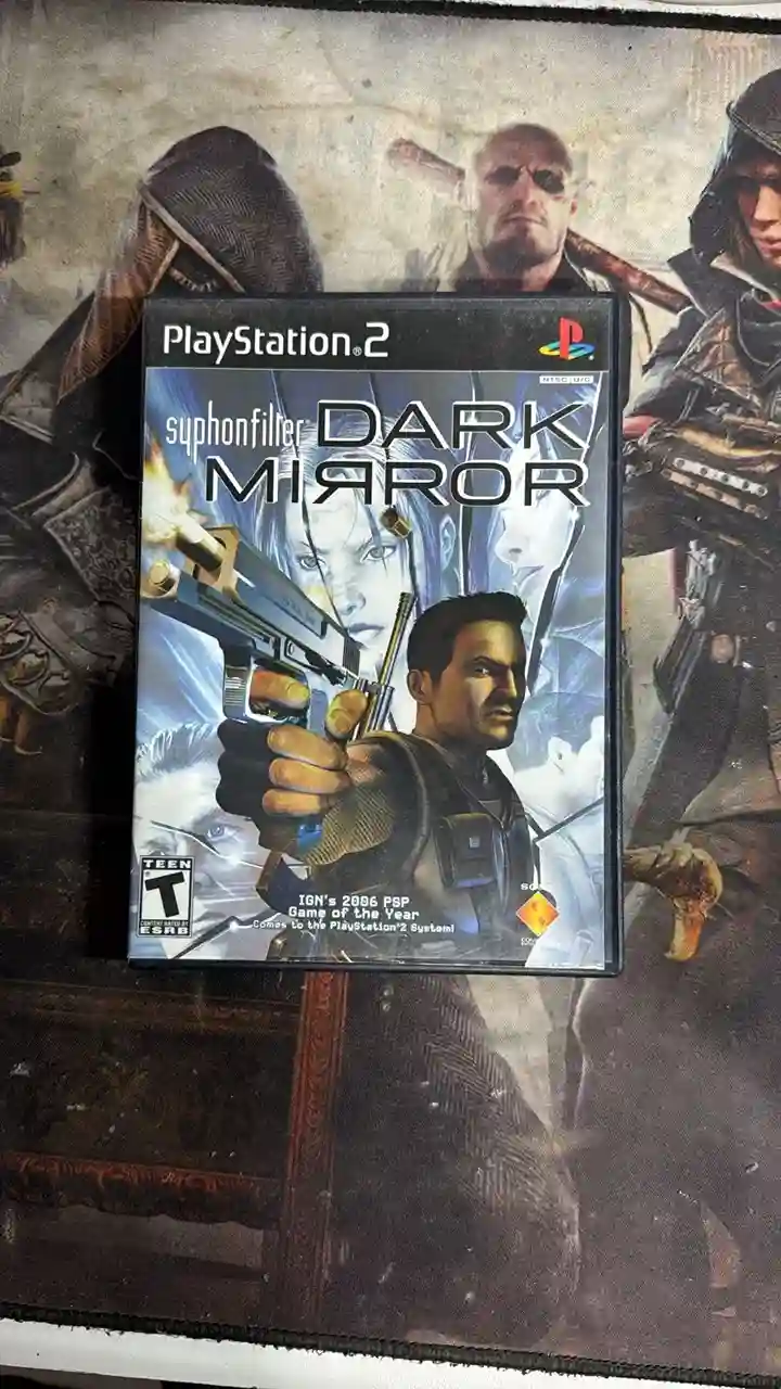 RL/ 17thiagoov /SYPHONFILTER DARK MIRROR ORIGINAL PS2 27,00 SEGUIDOS DE 9,00