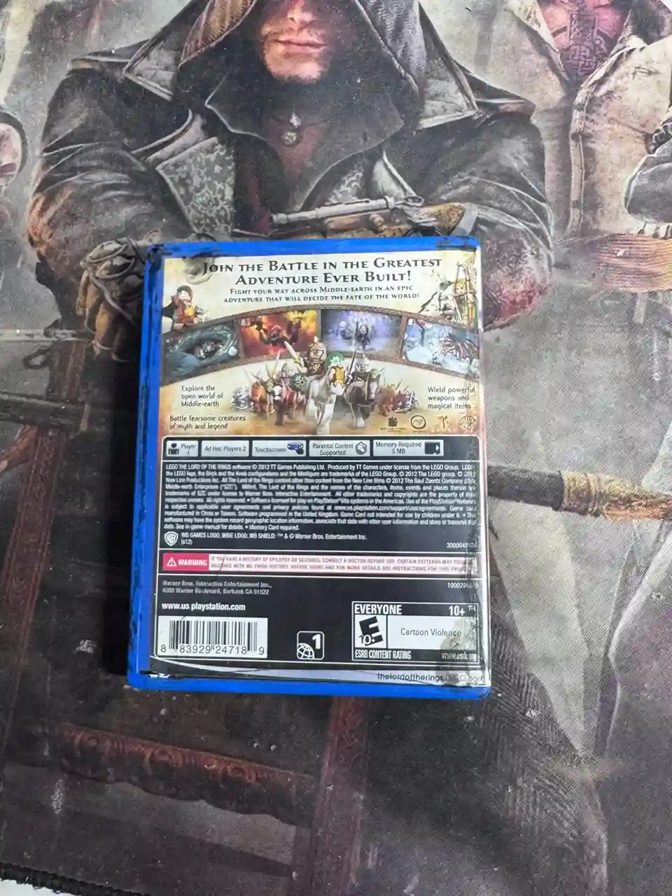 RL/ 17thiagoov /LORD OF THE RINGS ORIGINAL PSVITA 21,00 SEGUIDOS DE 7,00