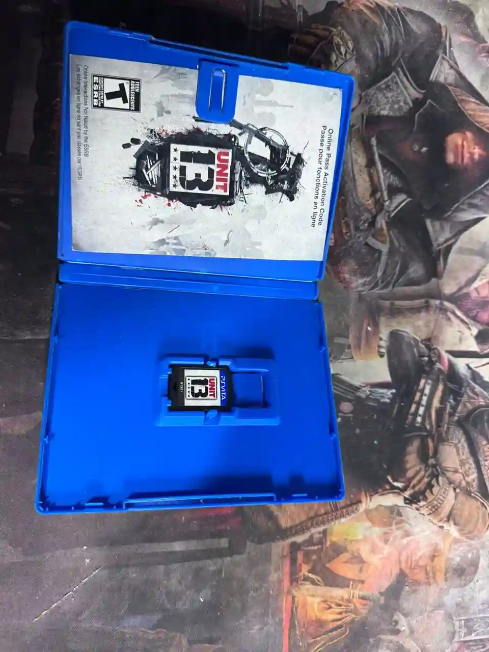 RL/ Kleber /JOGO UNIT 13 ORIGINAL PSVITA 17,00 SEGUIDOS DE 6,00