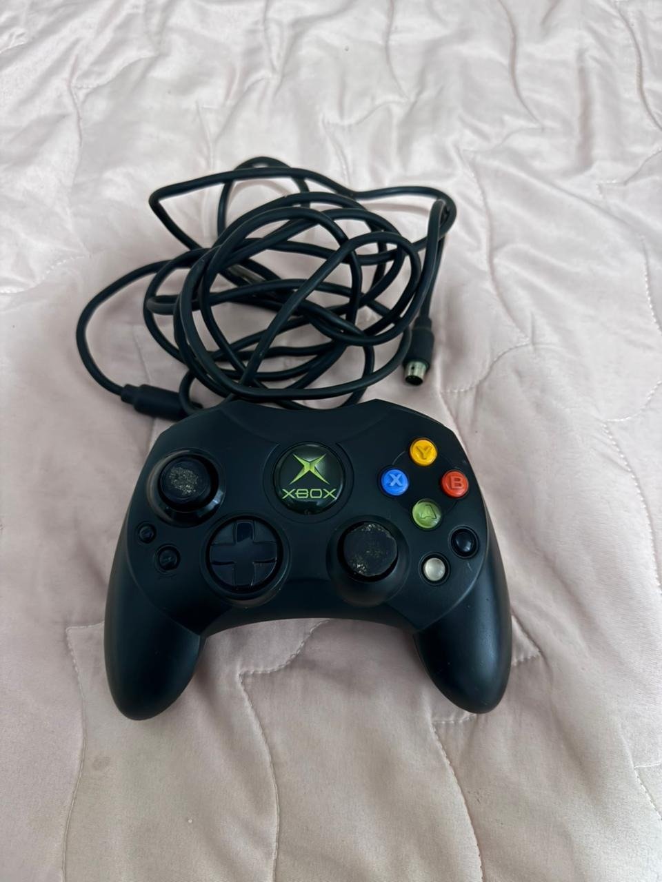 RL/ mauricioms /LINDO CONTROLE XBOX CLASSIC 63,00 SEGUIDOS DE 12,00
