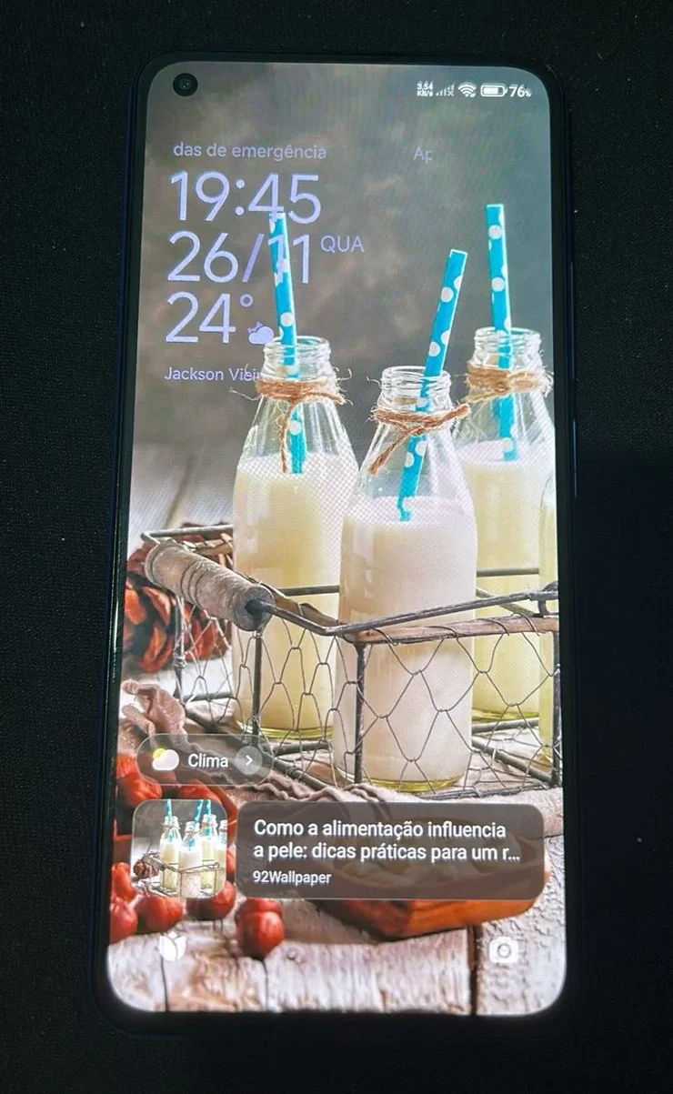 R7/ Flavio /CELULAR XIAOMI MI LITE 11 100%😍449,00 SEGUIDOS DE 33,00