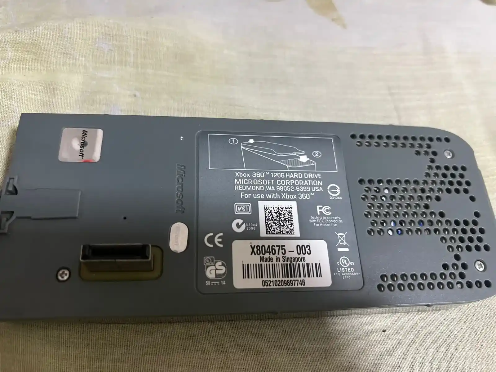 CB/ Erick Torres / HD XBOX 360 FAT ORIGINAL 98,00 SEGUIDOS DE 8,00😍