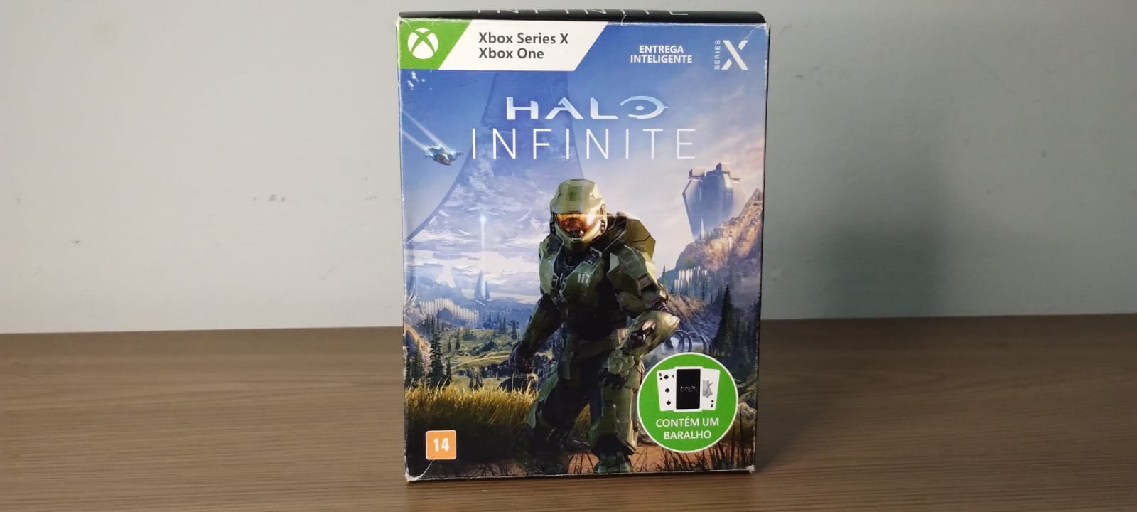 FH/ Erick Torres / ORIGINAL BOX HALO INFINITE LACRADO 89,00 SEGUIDOS DE 10,00