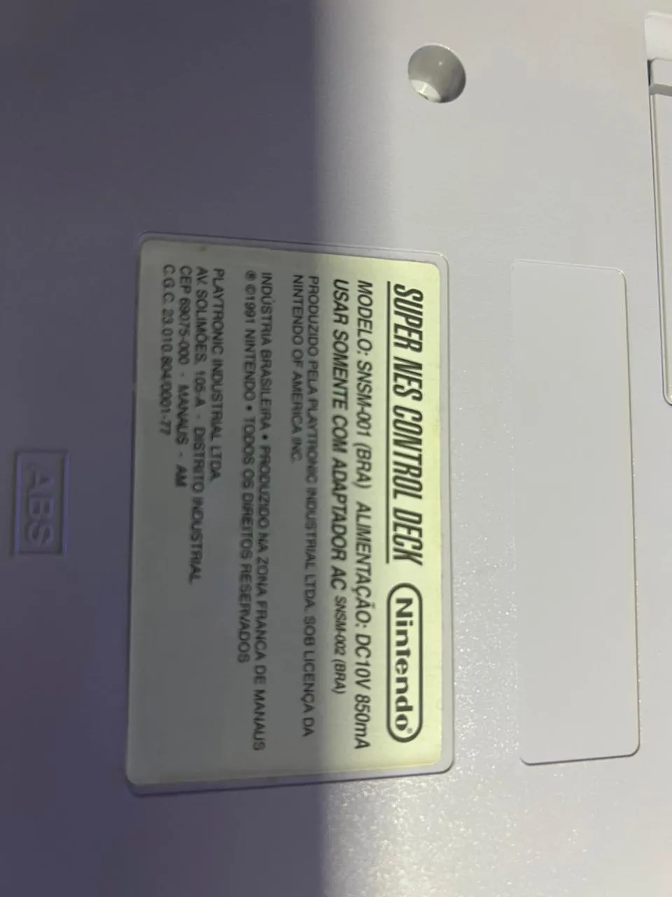 CB/ 17thiagoov /  SNES FAT+MARIO PLAYTRONIC. TOP! 549,00 SEGUIDOS DE 40,00😍