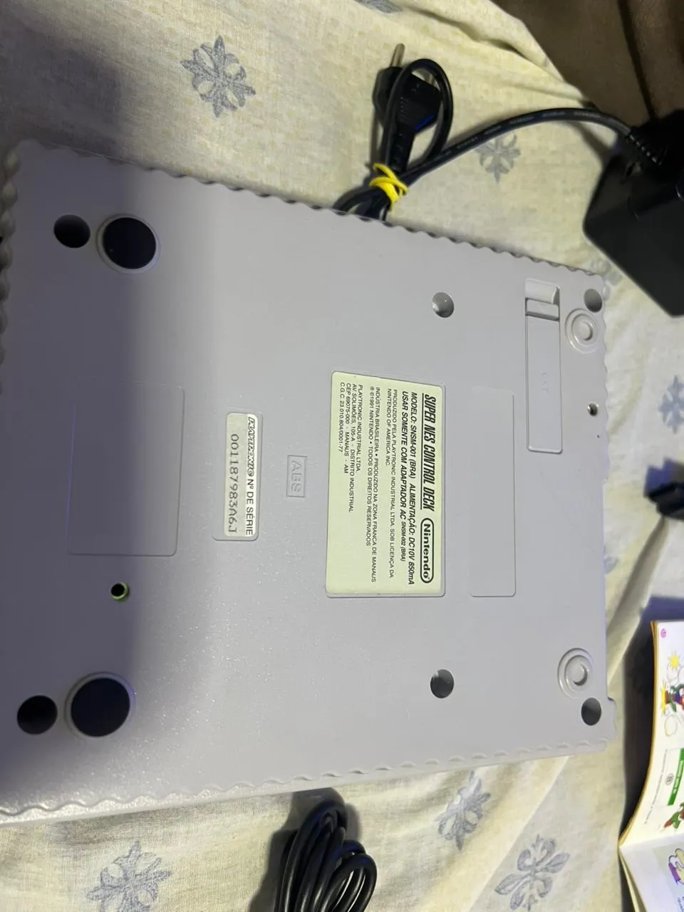 CB/ 17thiagoov /  SNES FAT+MARIO PLAYTRONIC. TOP! 549,00 SEGUIDOS DE 40,00😍