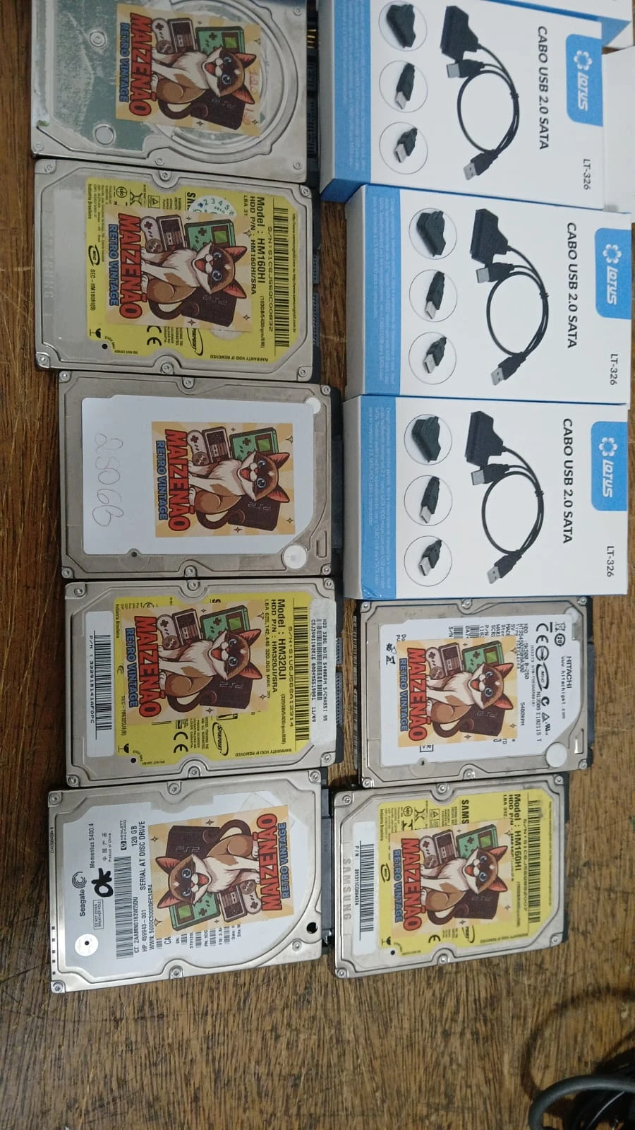 CL/ ITAMAR SEVERINO DA SILVA /LOTE DE HDS COM OPL + CABOS 😱🥳159,00 SEGUIDOS 28,00😲