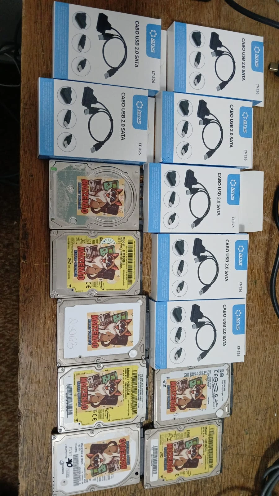CL/ ITAMAR SEVERINO DA SILVA /LOTE DE HDS COM OPL + CABOS 😱🥳159,00 SEGUIDOS 28,00😲