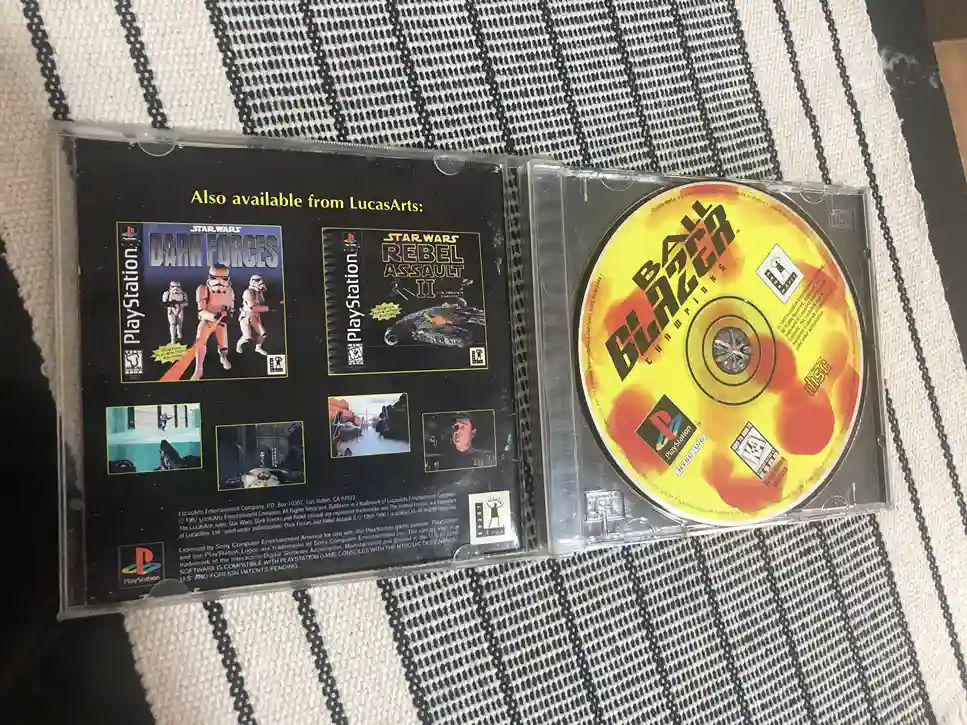 B9/VALDENIR POLACO/ ORIGINAL USA BALL BLAZER PS1🔥 67,00 SEGUIDOS DE 10,00