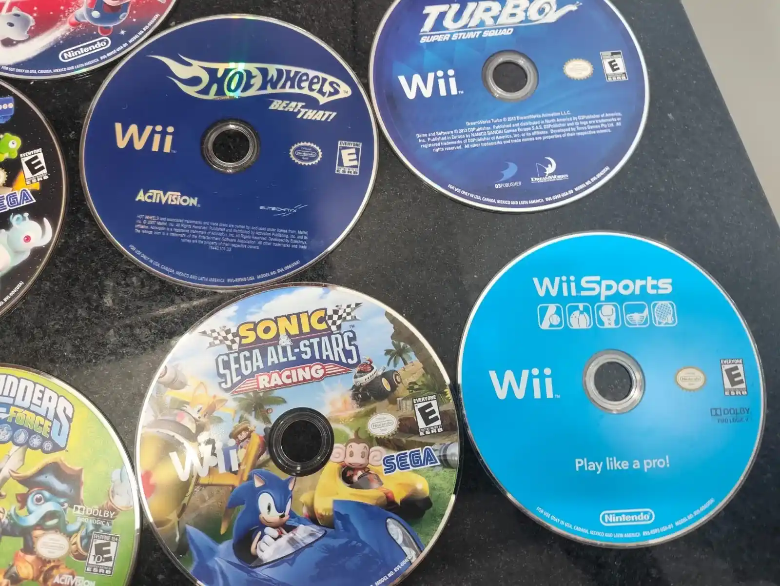 WA/ G***le /LOTE ORIGINAIS JOGOS WII😍79,00 SEGUIDOS DE 9,00