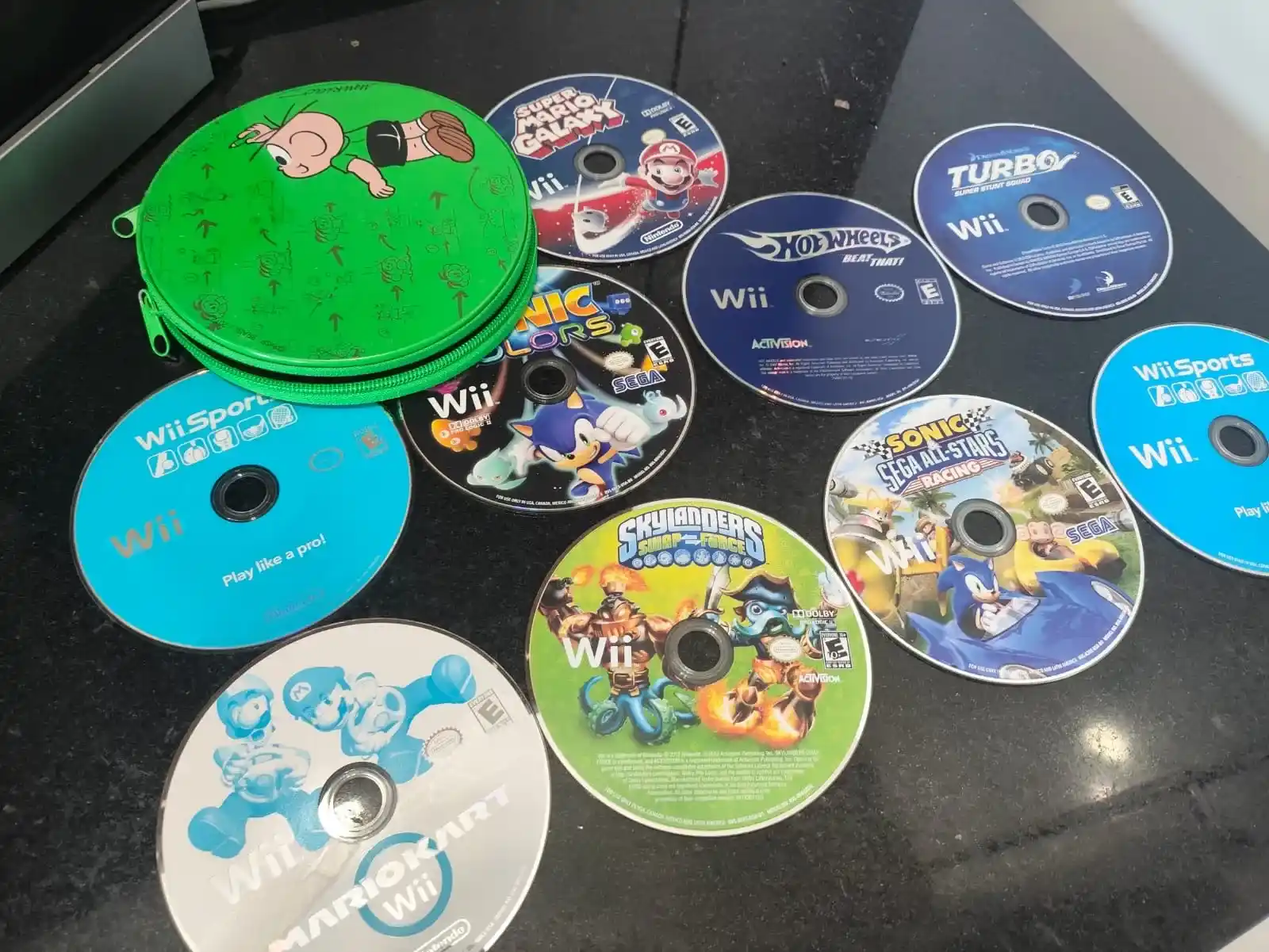 WA/ G***le /LOTE ORIGINAIS JOGOS WII😍79,00 SEGUIDOS DE 9,00