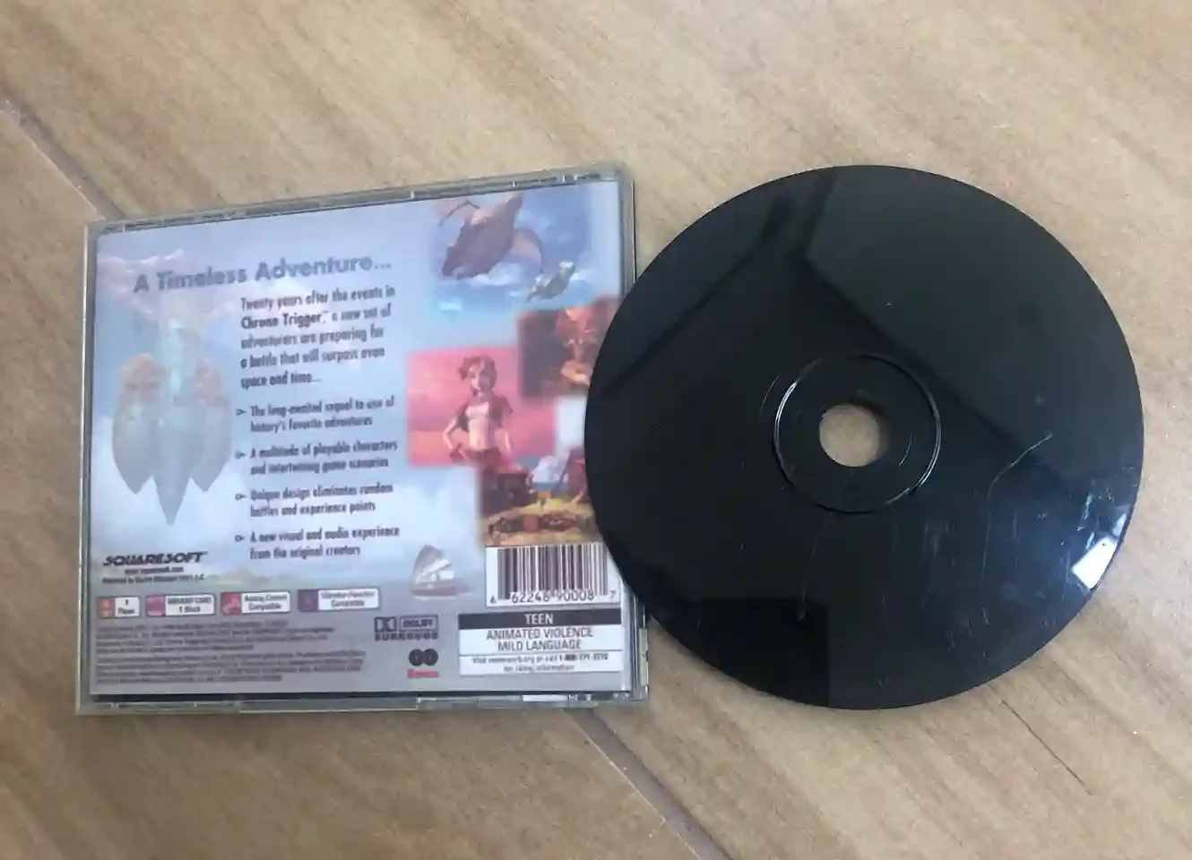 B9/ERICK TORRES/ ORIGINAL USA CHRONO CROSS PS1 🔥 53,00 SEGUIDOS DE 9,00