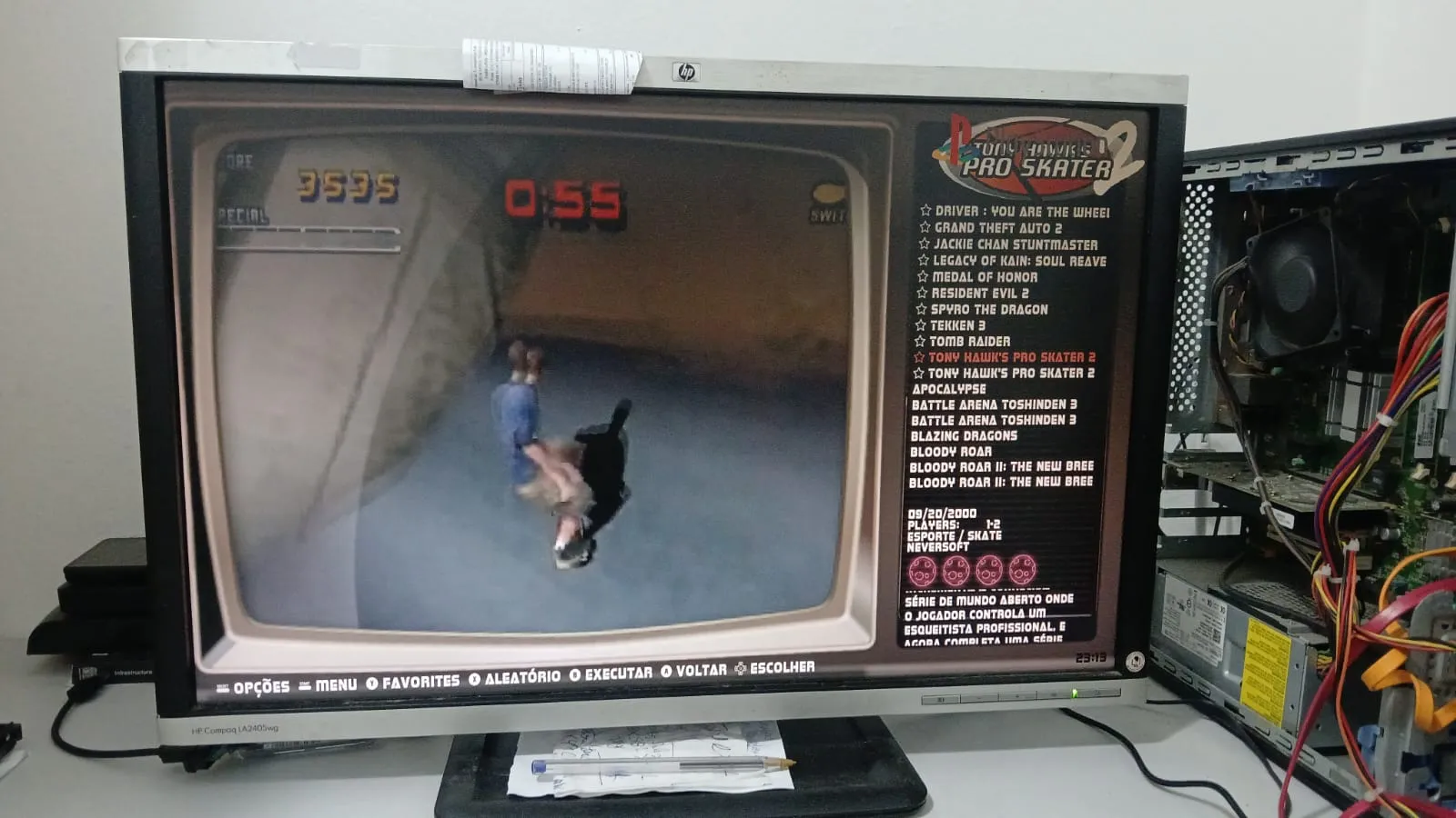 CL/ CASSIO DIAS SILVA /HD DE PC COM LINUX BATOCERA  /😱🥳59,00 SEGUIDOS 18,00😲