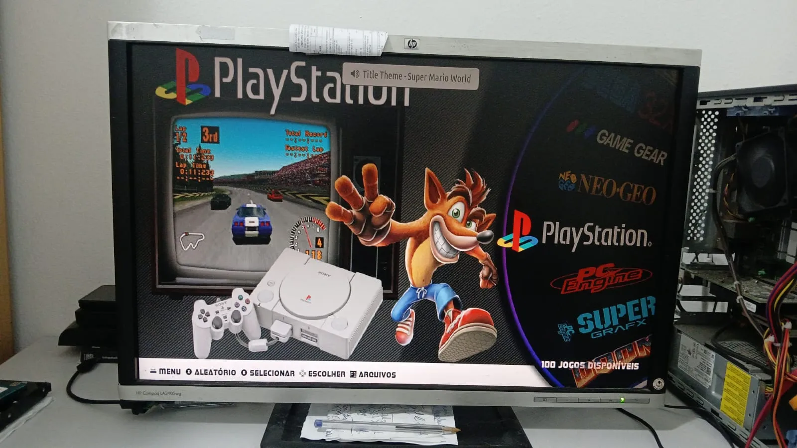 CL/ CASSIO DIAS SILVA /HD DE PC COM LINUX BATOCERA  /😱🥳59,00 SEGUIDOS 18,00😲