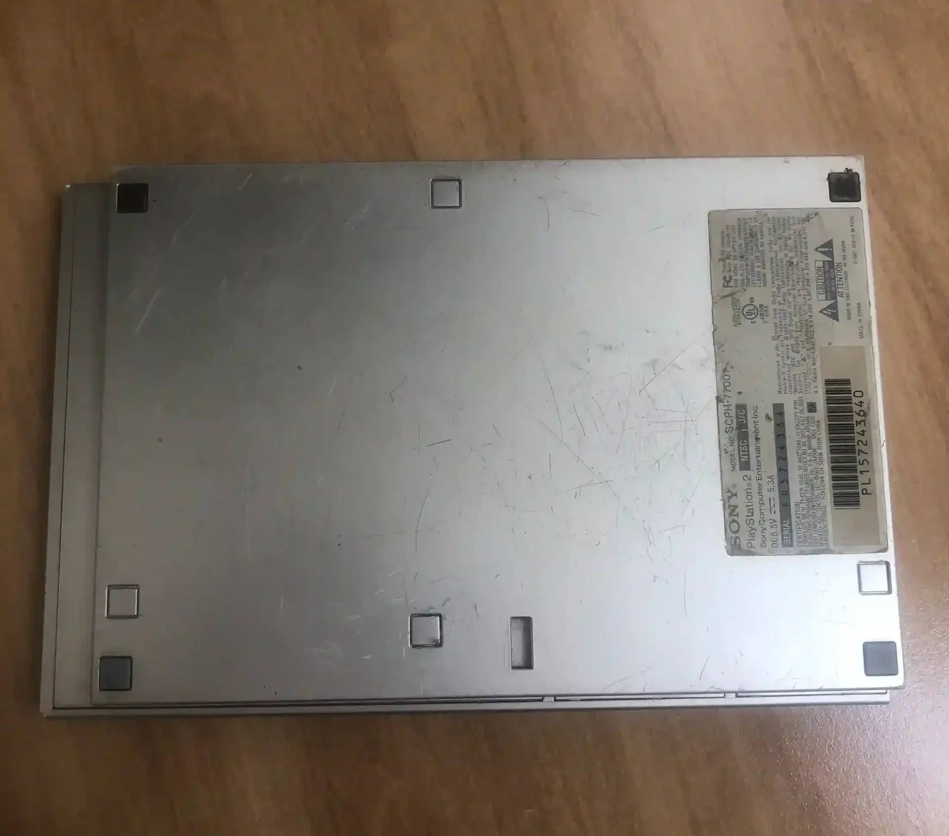 B9/ PLAYSTATION 2 SILVER 💣 89,00 SEGUIDOS DE 23,00