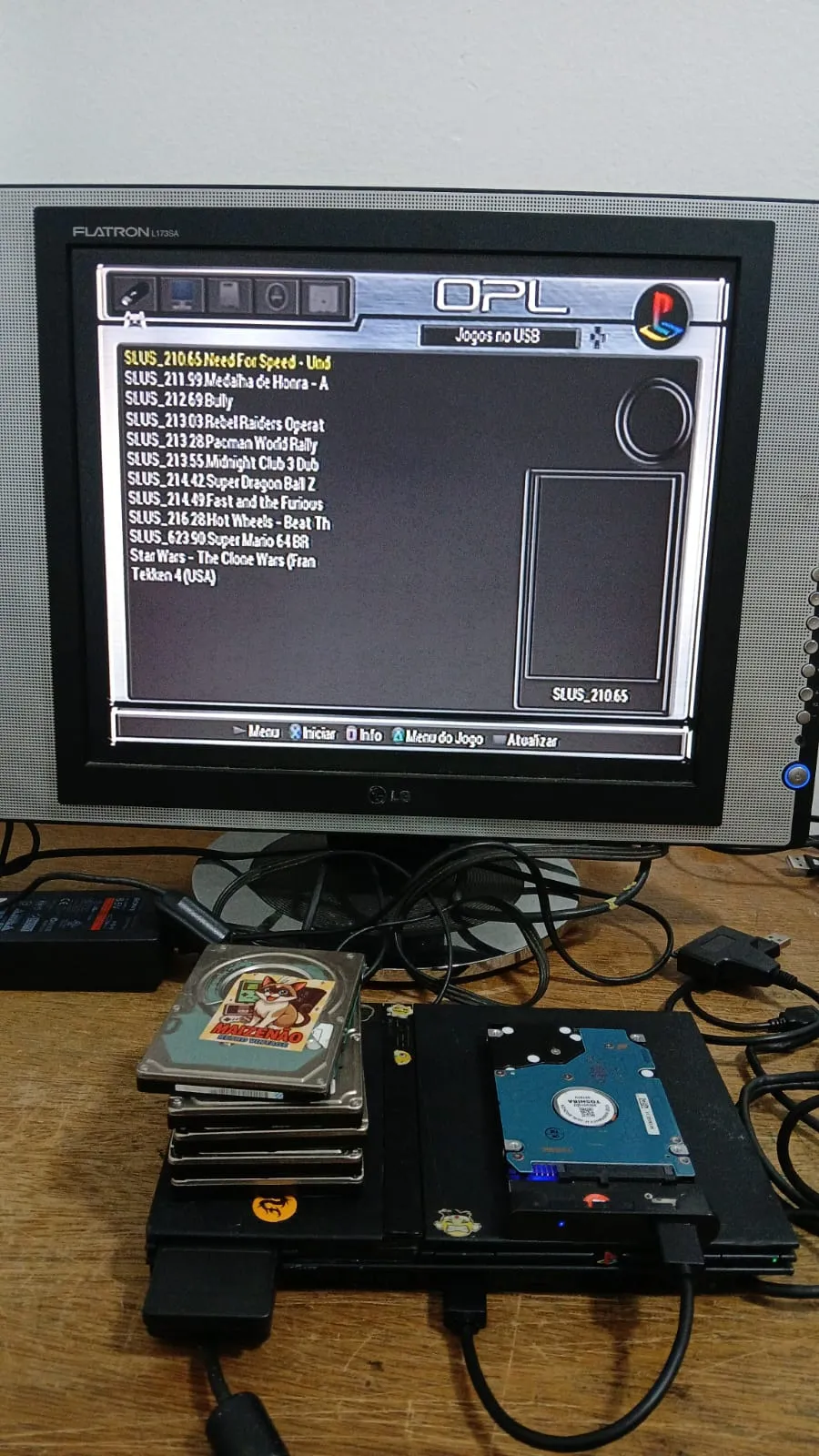 CL/LOTE DE 10 HDS PARA PS2, 138,00 SEGUIDOS 28,00