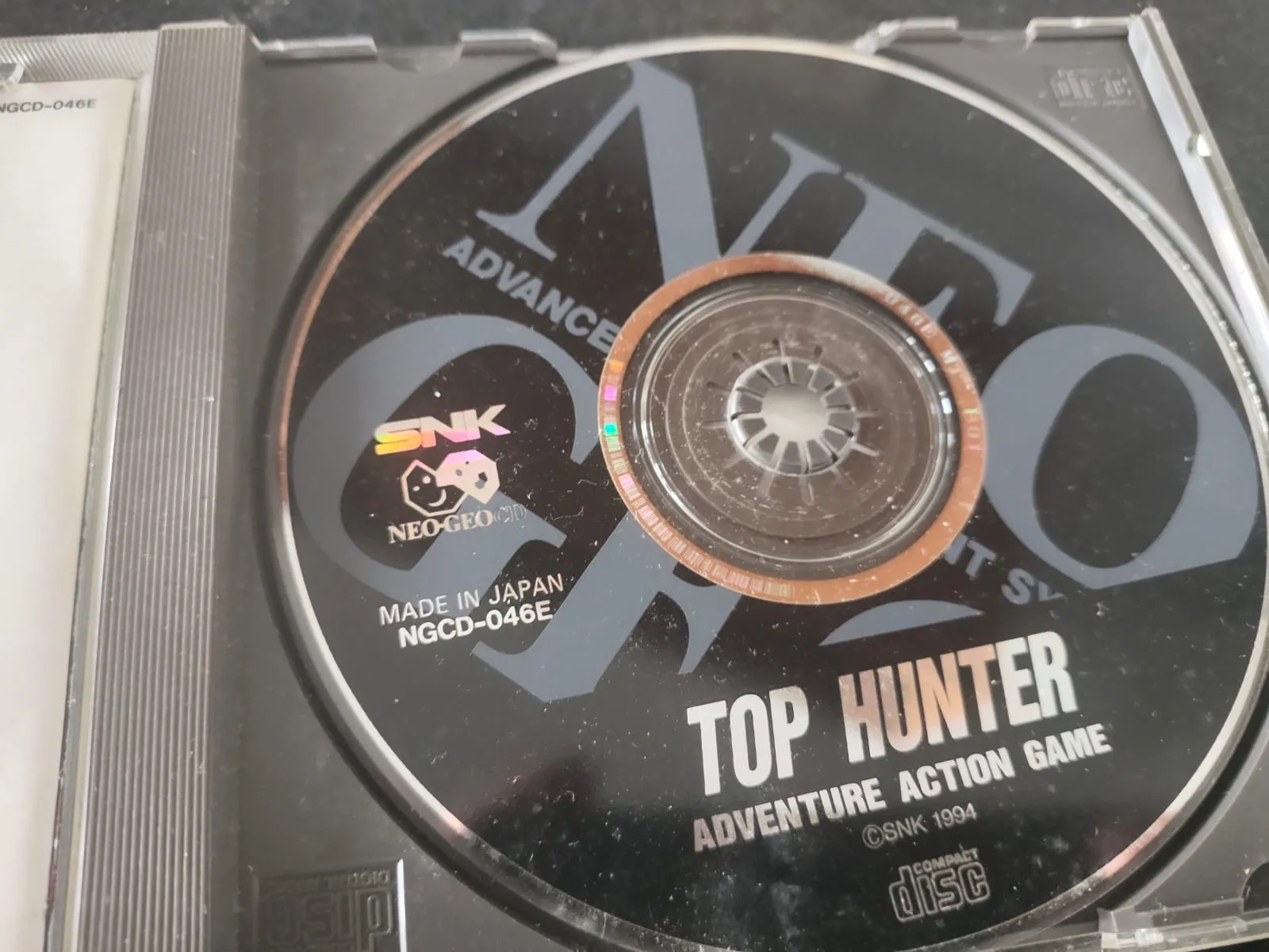 WA/ Doidao66 /ORIGINAL TOP HUNTER! NEOGEO CD 128,00 SEGUIDOS DE 25,00