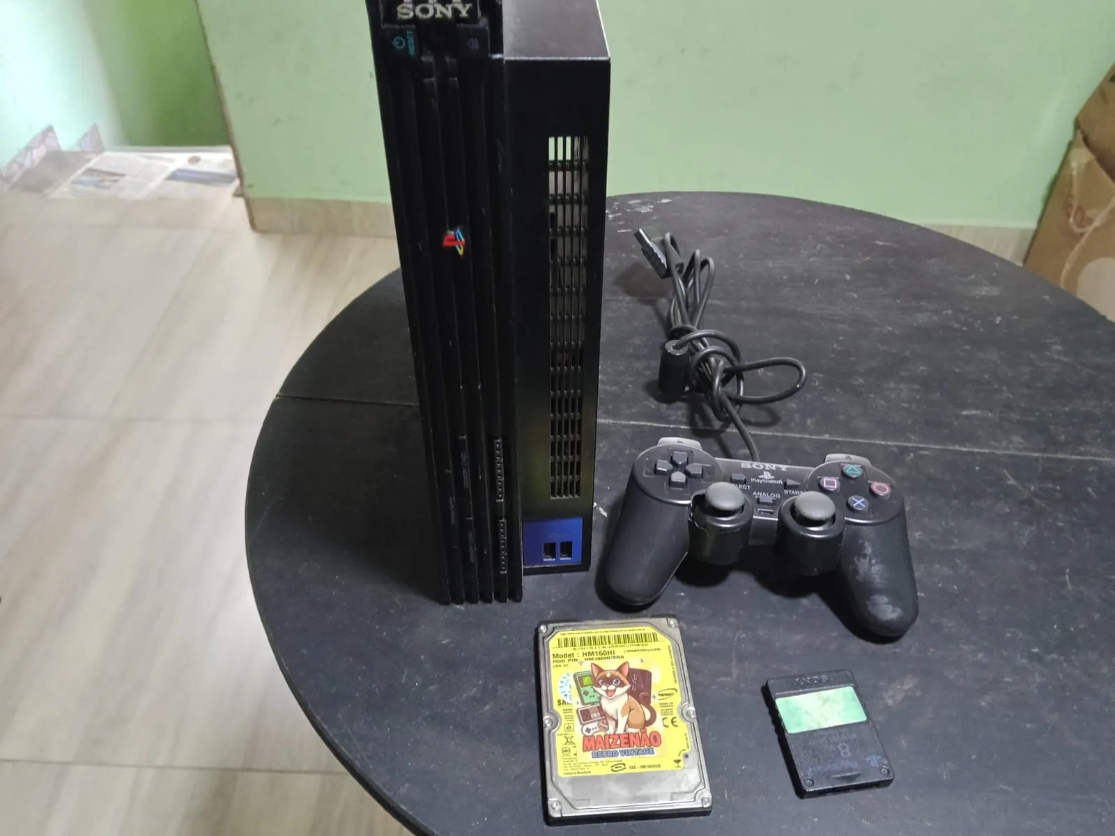 TA/ Piris /SONY PS2 FAT+HD COM OPL!  119,00 SEGUIDOS DE 25,00