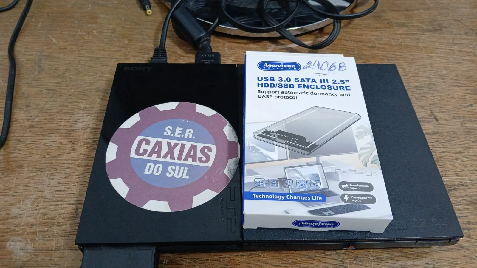 CL/ SSD EXTERNO WD 240 GM P/ PS2, 79,00 SEGUIDOS 28,00