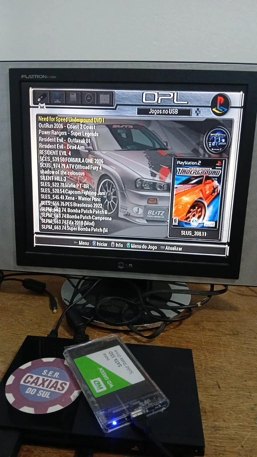 CL/ SSD EXTERNO WD 240 GM P/ PS2, 79,00 SEGUIDOS 28,00