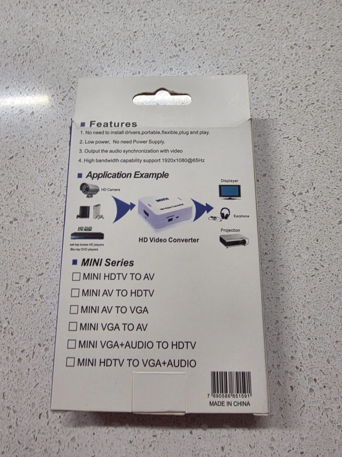 BG/ 17thiagoov /CONVERSOR AV HDMI  30,00 SEGUIDOS DE 5,00