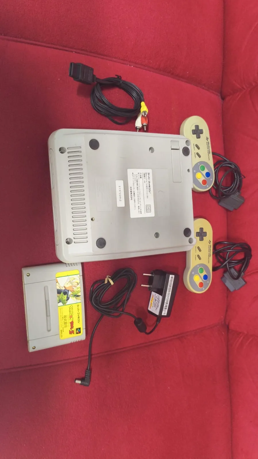 CX/ LINDO SUPER NES+JOGO😯109,00 SEGUIDOS DE 37,00