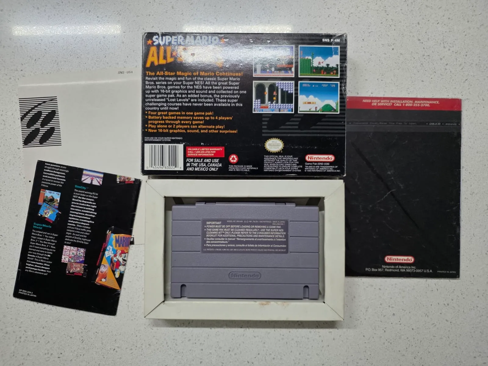 BG/ Doidao66 /100%ORIGINAL CIB. MARIO ALLSTAR 30,00 SEGUIDOS DE 30,00