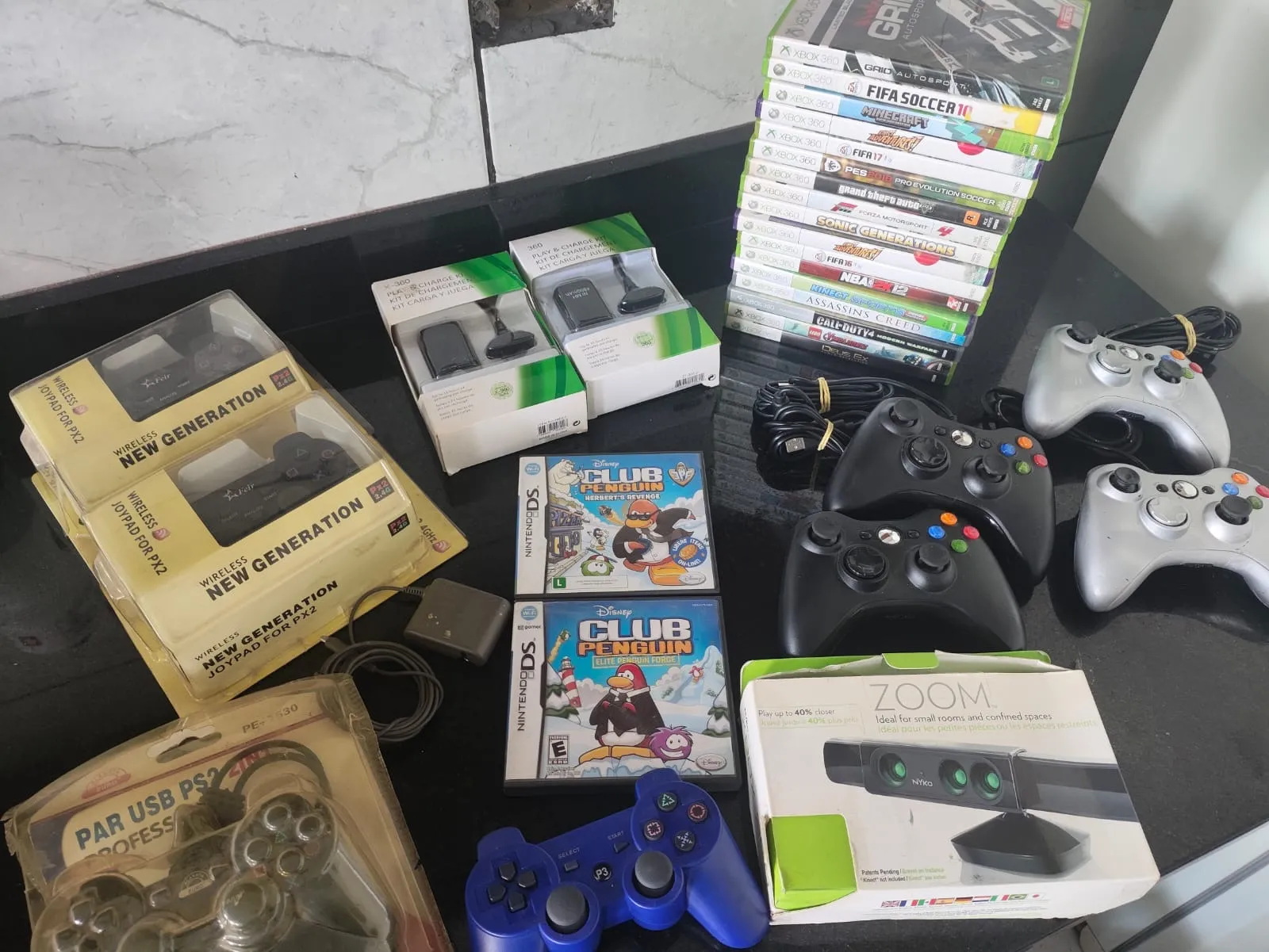 WA/ DK23 /LOTE ITENS GAMES! 99,00 SEGUIDOS DE 23,00