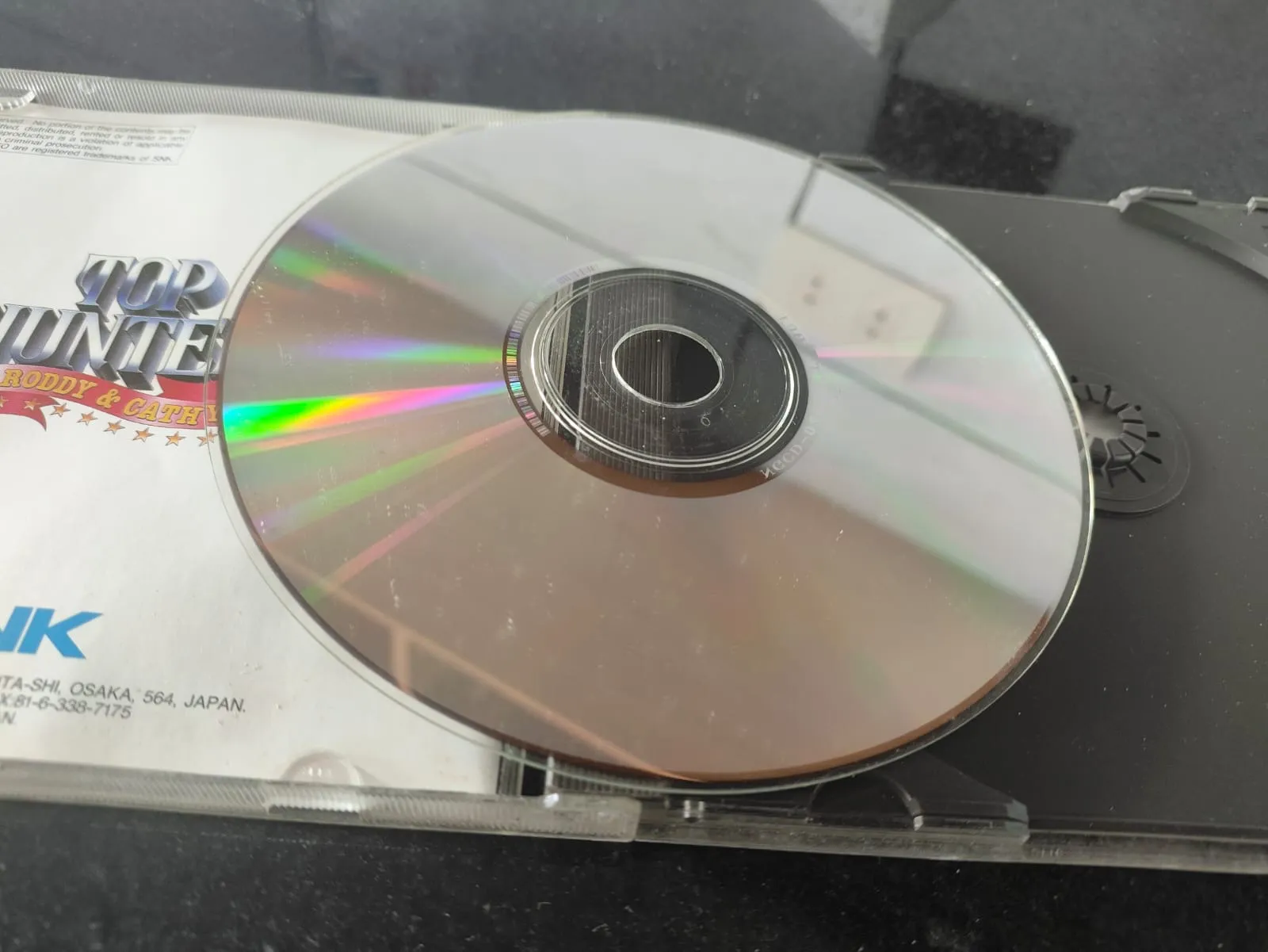 WA/ Doidao66 /ORIGINAL TOP HUNTER! NEOGEO CD 128,00 SEGUIDOS DE 25,00