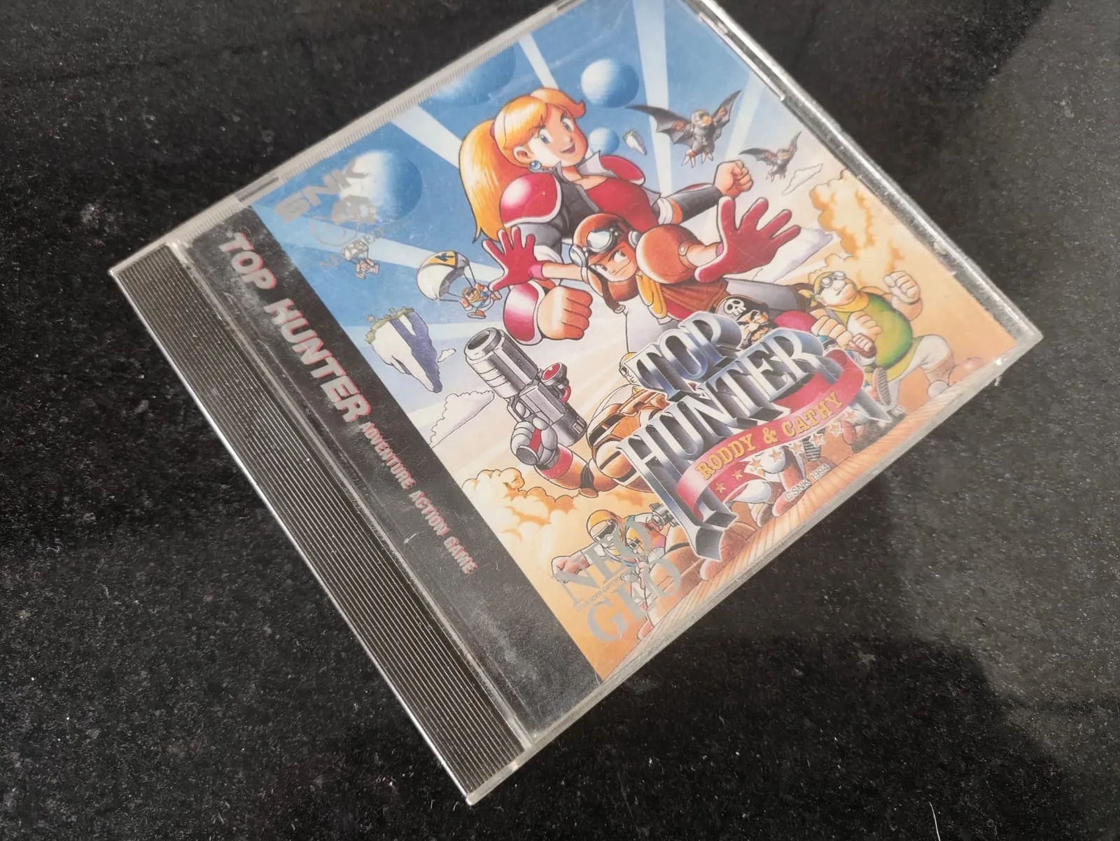 WA/ Doidao66 /ORIGINAL TOP HUNTER! NEOGEO CD 128,00 SEGUIDOS DE 25,00