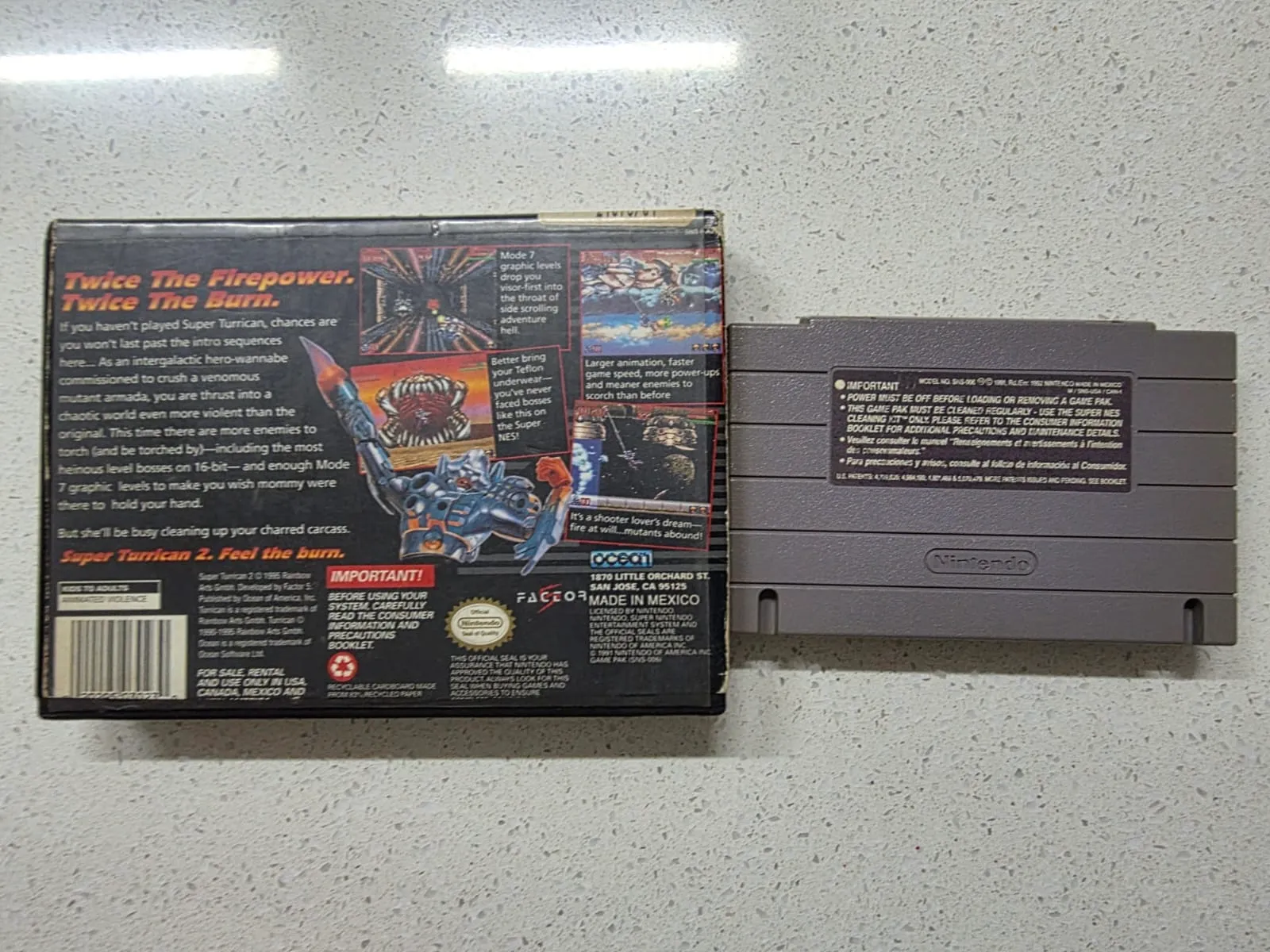 BG/ Aldebas /100%ORIGINAL! TURRICAN 2!   100,00 SEGUIDOS DE 39,00