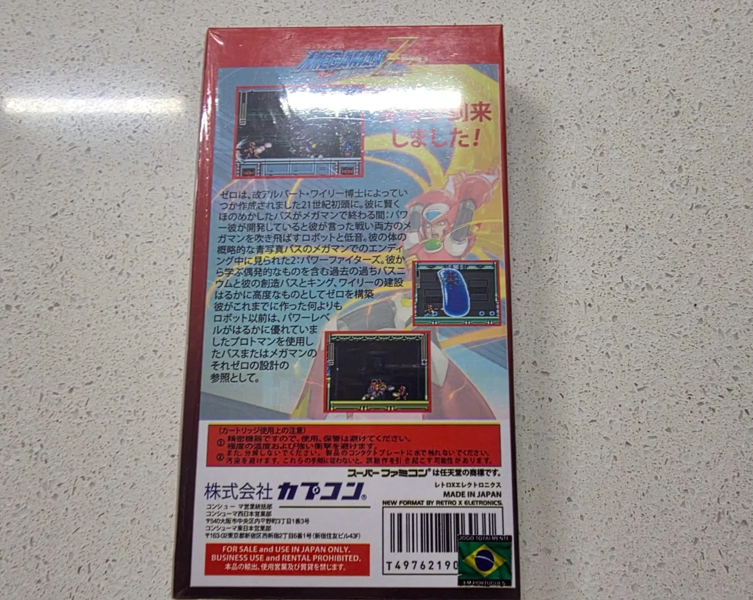 BG/ MEGAMAN ZERO! SNES LACRADA 77,00 SEGUIDOS DE 21,00